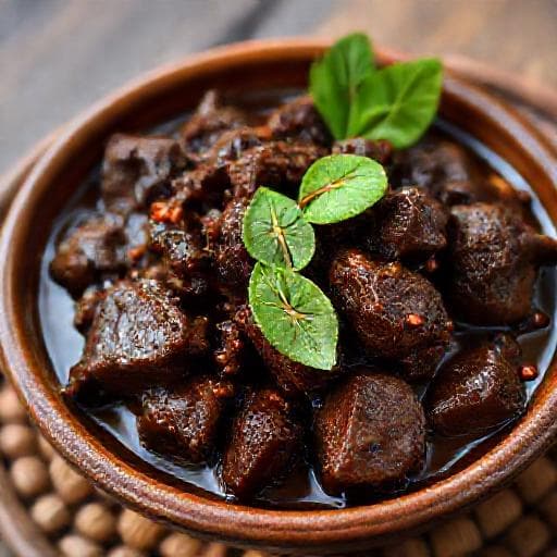 Rendang Minang (Traditional Beef Rendang)