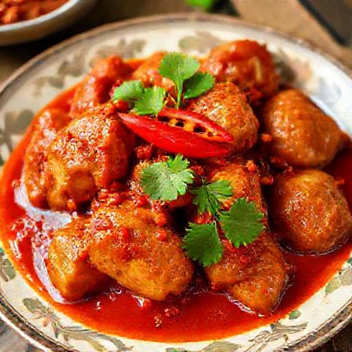 Ayam Masak Merah (Classic Malay Red Cooked Chicken)