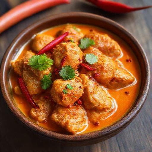 Spicy Ayam Buttermilk with Coconut Milk