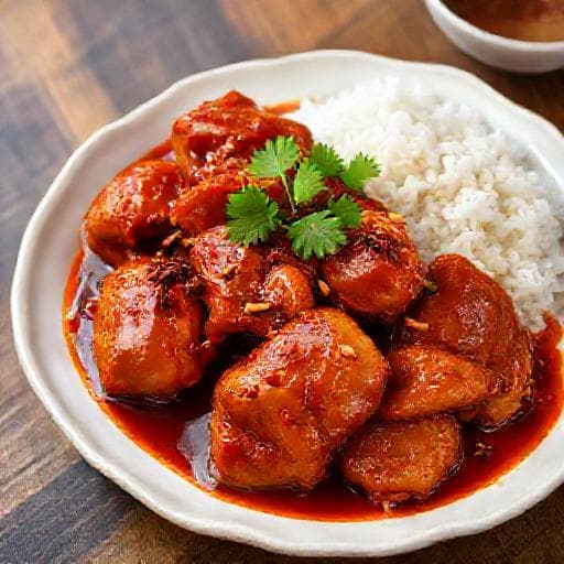 Ayam Masak Ros (Classic Malay Rose Chicken)