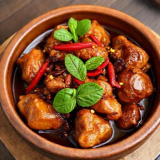 Ayam Masak Madu Pedas Manis (Spicy Sweet Honey Chicken)