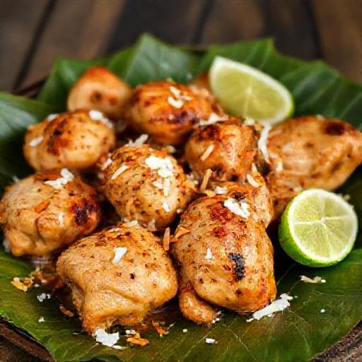 Ayam Tandoori with Coconut Milk Marinade