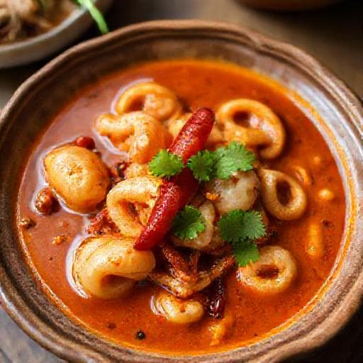 Nyonya Kari Sotong (Peranakan Squid Curry)