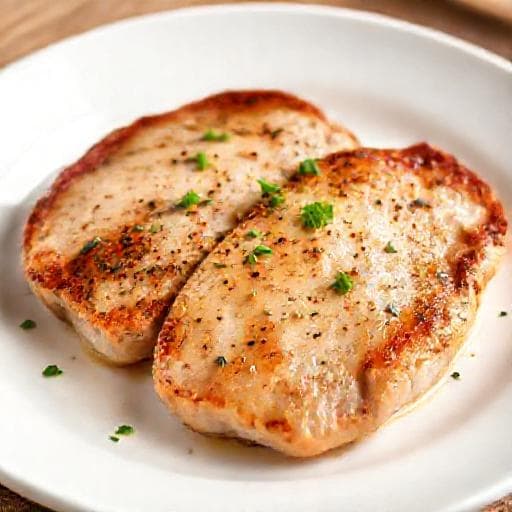 Quick Garlic Herb Baked Pork Chop