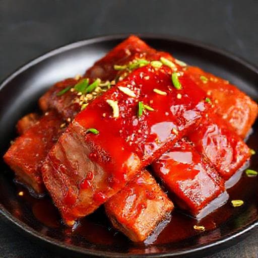 Spicy Gochujang Honey Pork Ribs
