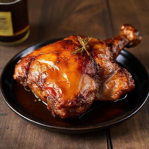 Pork Knuckle with Beer and Mustard Glaze