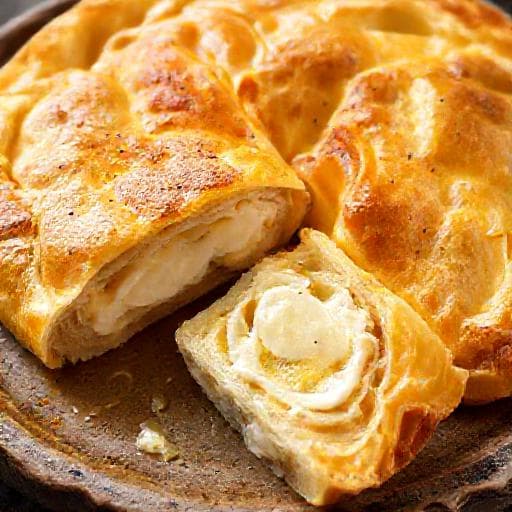 Classic Bulgarian Banitsa with Sirene Cheese
