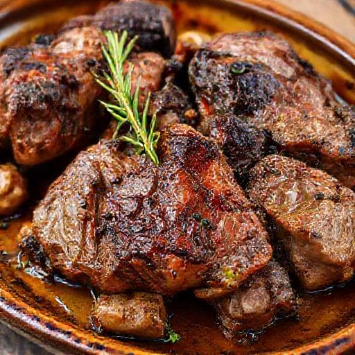 Quick Cheverme-Style Lamb Roast