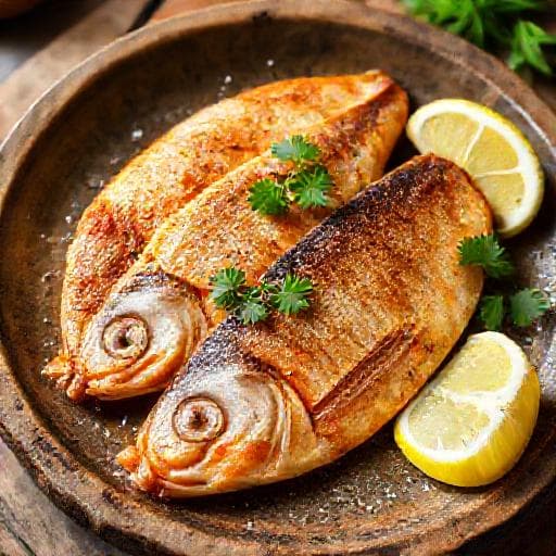 Traditional Fried Carp (Пържен Шаран)