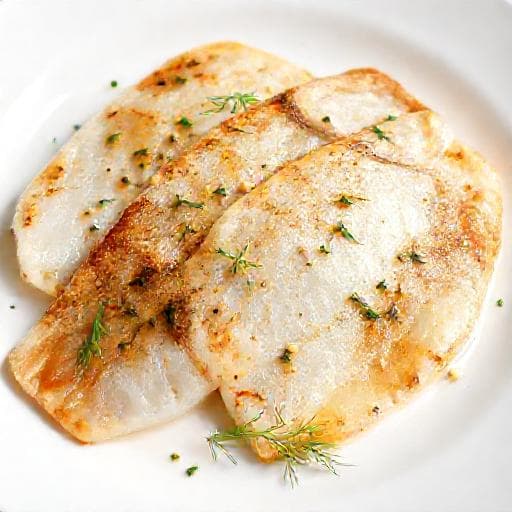 Quick Pan-Fried Carp with Garlic and Herbs
