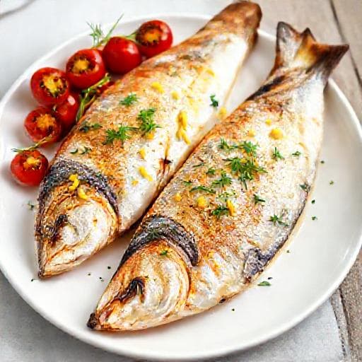 Quick Lemon-Herb Baked Mackerel