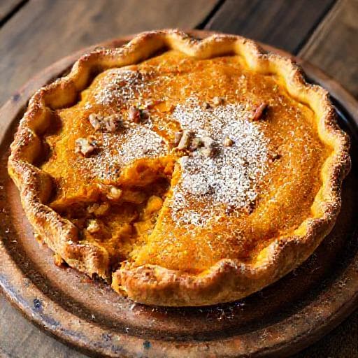 Traditional Tikvenik (Bulgarian Pumpkin Pie)