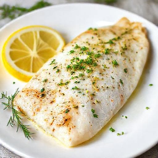 Quick Lemon-Herb Baked Sea Bass