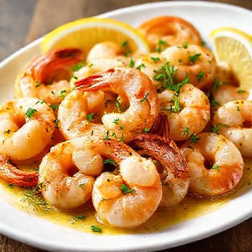 Garlic Butter Shrimp with Lemon and Herbs (Regional Twist)