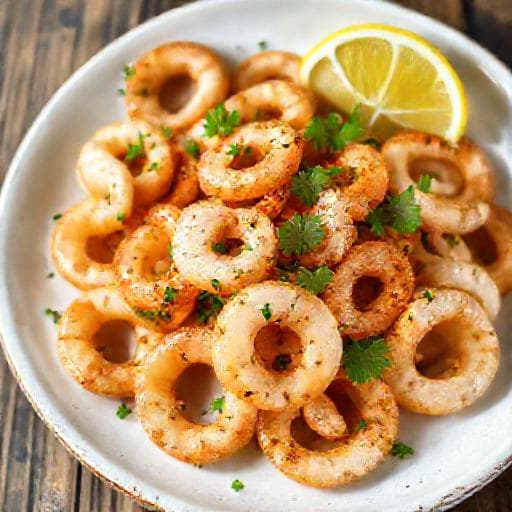 Classic Pan-Fried Calamari (Калмари на тиган)