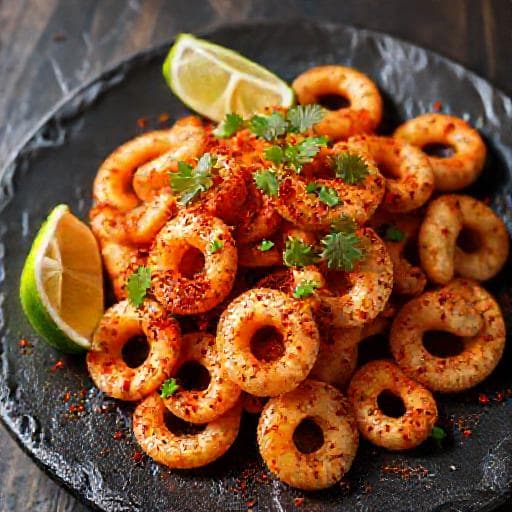 Spicy Pan-Fried Calamari with Chili and Paprika