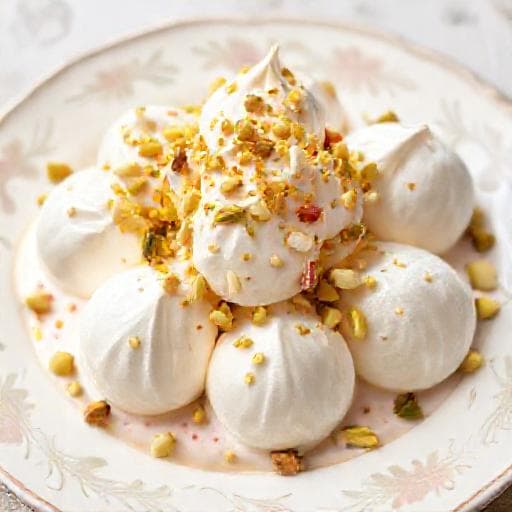 Snezhnika with Rosewater and Pistachios