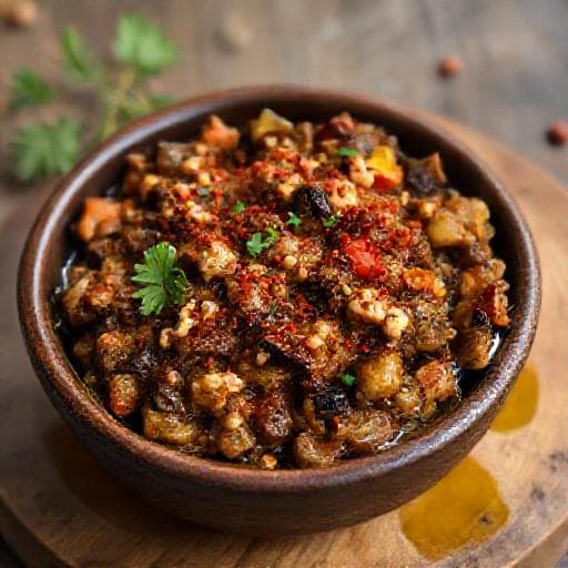 Kyopolou with Walnuts and Smoked Paprika