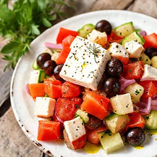 Classic Greek Salad (Horiatiki)