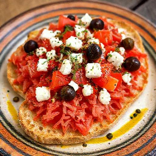 Cretan Dakos Salad