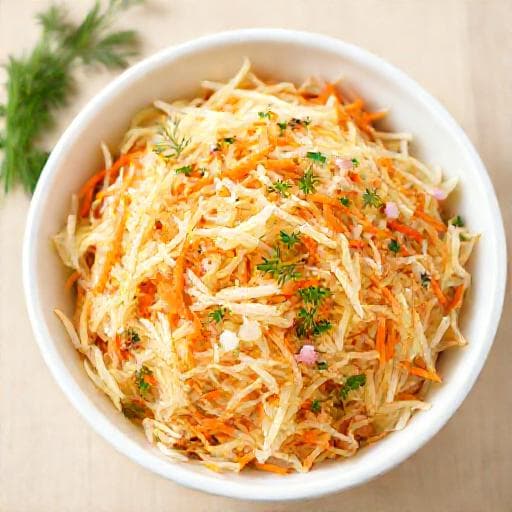 Quick Sauerkraut Salad (Selyanska Salata)