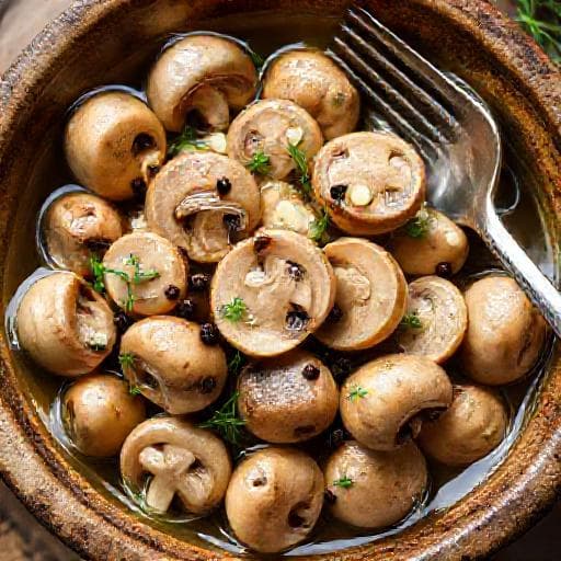 Classic Marinated Mushrooms (Мариновани гъби)