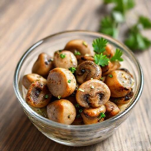 Quick Marinated Mushrooms