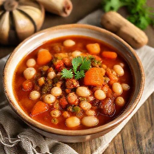 Quick Monastery Beans (Боб по манастирски - Simplified)