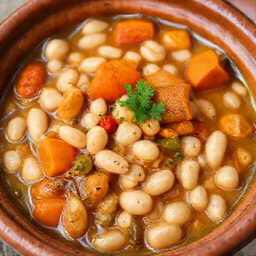 Traditional Bob v Gurne (Beans in a Pot)