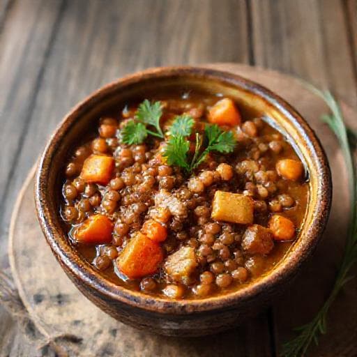 Classic Lentil Stew (Leща яхния)