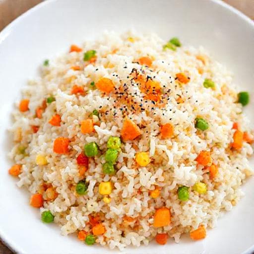 Quick Weeknight Rice with Mixed Vegetables