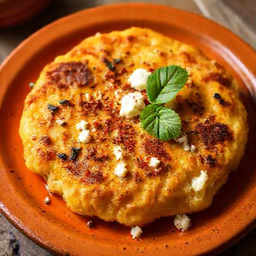 Spicy Potato Kufte with Feta