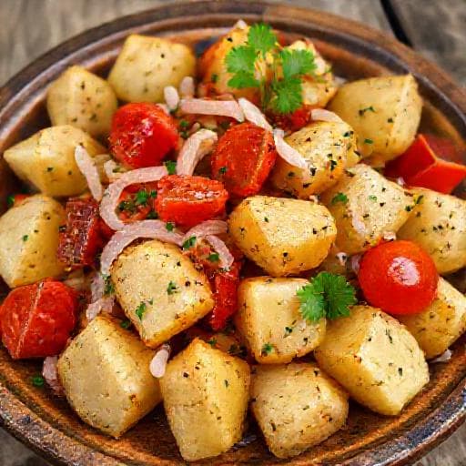 Traditional Bulgarian 'Kartofi po Selksi' (Country-Style Potatoes)