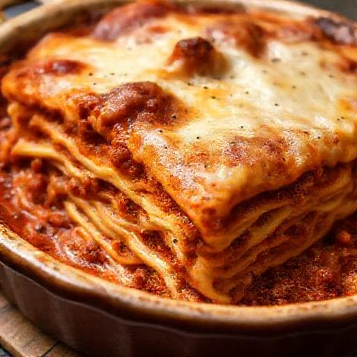 Classic Lasagna Bolognese