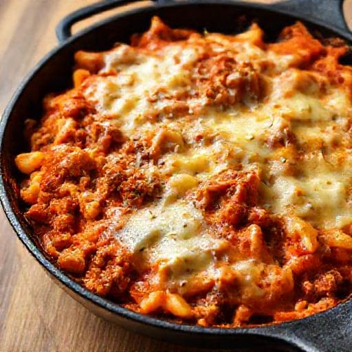 Quick Lasagna Skillet