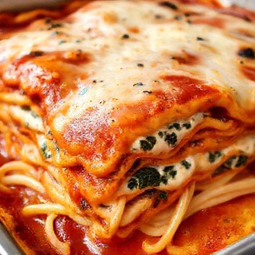 Lasagna with Ricotta and Spinach