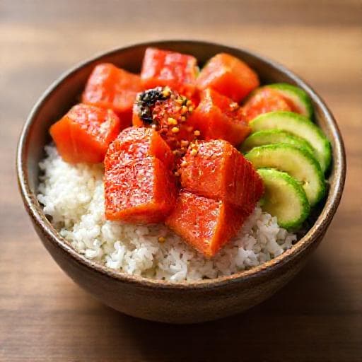 Classic Salmon Poke Bowl
