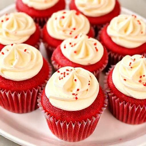 Quick Red Velvet Cupcakes