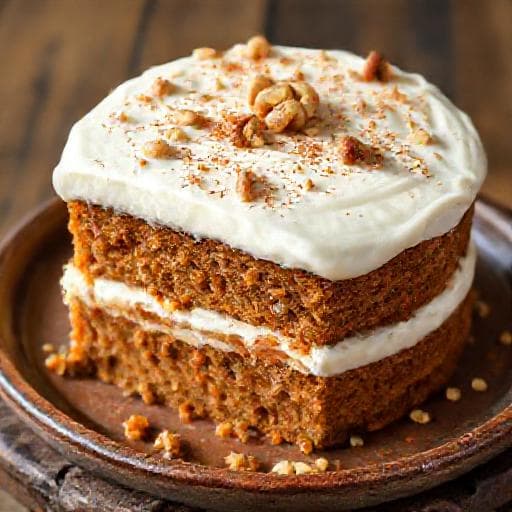 Classic Bulgarian Carrot Cake (Morkovena Tortа)