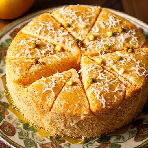Classic Revani (Semolina Cake with Syrup)