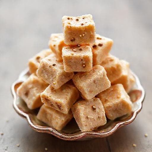 Quick Tahini Halva Bites