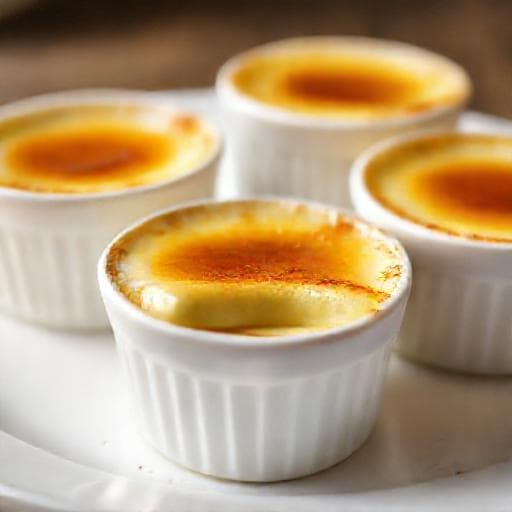 Quick & Easy Crème Brûlée (Simplified)