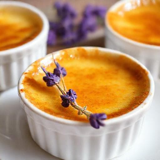 Lavender Crème Brûlée