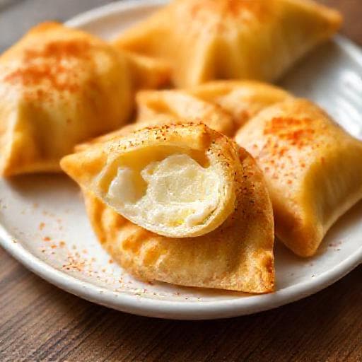 Quick Dobrudzhanki (Simplified Cheese Pockets)