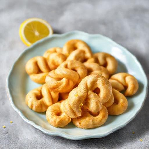 Maslenki with Lemon Zest