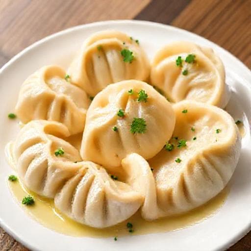 Quick Katmi with Farmer's Cheese