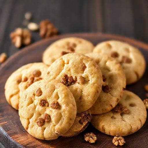 Kurabii with Walnuts and Cinnamon