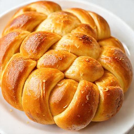Quick Kozunak-Style Braided Bread