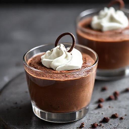 Quick Dubai Chocolate Mousse