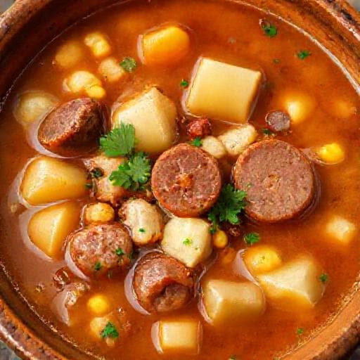 Hearty Potato and Sausage Soup